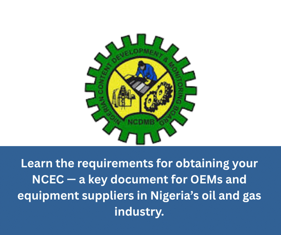 NCEC Requirements