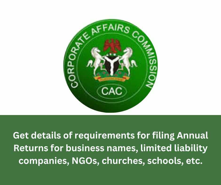 CAC Annual Returns filing